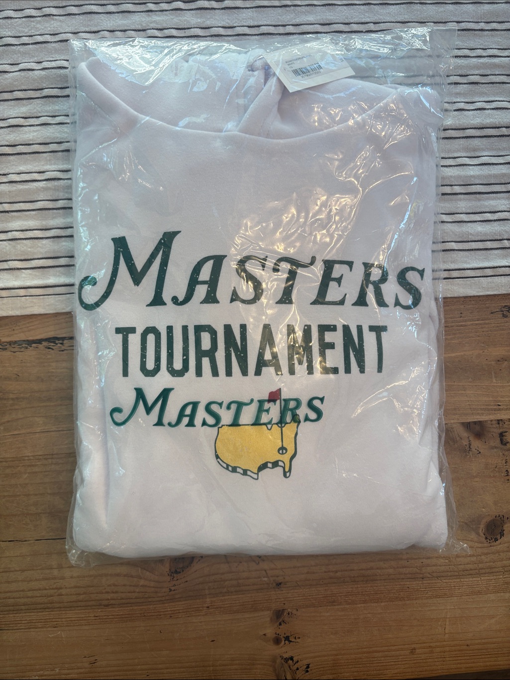 Masters Tournament White Logo Hoodie